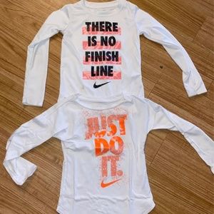 Girls Nike shirts set